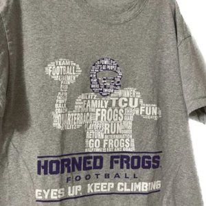 TCU Football Shirt - Men's Size Large - Texas Christian University